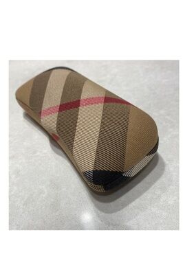 Burberry Eyeglass Case Hard Clamshell Style For Glasses Nova Check Plaid case⭐️